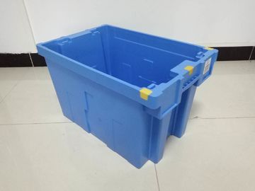 Штабелировать нормальный размер 600*400mm коробки Tote гнездиться твердый пластиковый