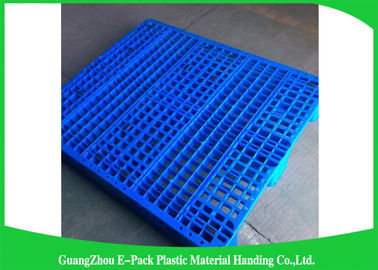 Одиночный посмотрел пластиковый HDPE девственницы паллетов евро провентилированный для склада