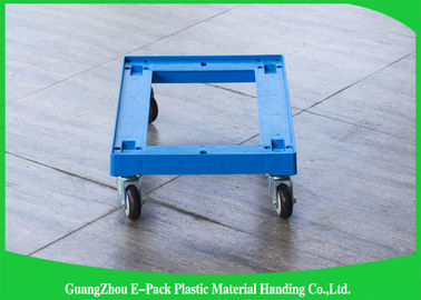 Подгонянный паллет пластиковое двигая Dolly100 - 150KG емкость 612 * 412 * 145mm