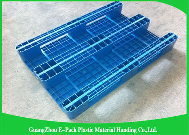 Одиночный посмотрел пластиковый HDPE 100% девственницы паллетов евро провентилированный для склада