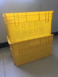 Прочные пластиковые клети еды, штабелируя овощ плода PP гнездиться цепляют склад DC клетей
