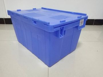 Подгонянный логотип печатая пластиковые прикрепленные контейнеры крышки/PP Tote коробки