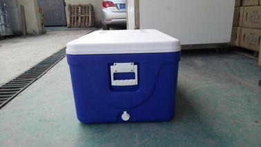 Голубой том 110L изолировал Refrigerating замерзая пену PU HDPE девственницы коробки охладителя