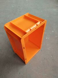 Оранжевое евро цвета штабелируя контейнеры 300*200 mm/Stackable тары для хранения