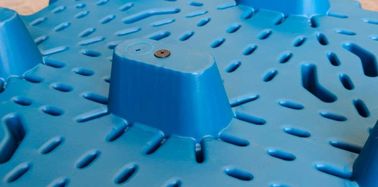 Паллеты прессформы дуновения LDPE изготовления на заказ 1100*1100 Mm пластиковые определяют посмотренный