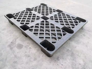 HDPE усилил паллеты черноты 1200*1000 Mm пластиковые