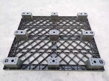 HDPE усилил паллеты черноты 1200*1000 Mm пластиковые