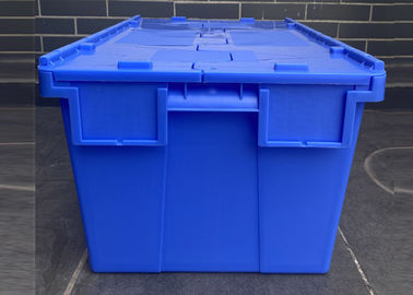 Снабжения Recycable штабелируют пластиковые прикрепленные контейнеры крышки