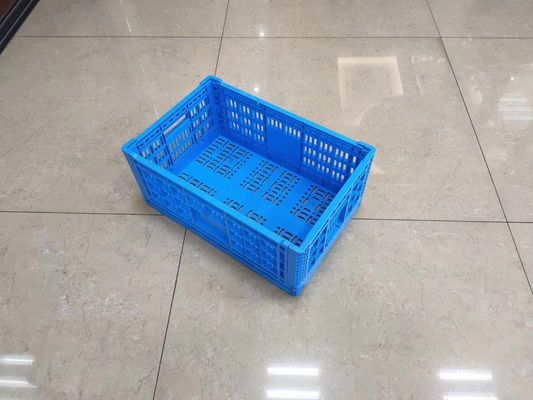 Вертикальный штабелировать ящики корзины перехода свежих продуктов клетей пластмассы фрукта и овоща с отверстиями