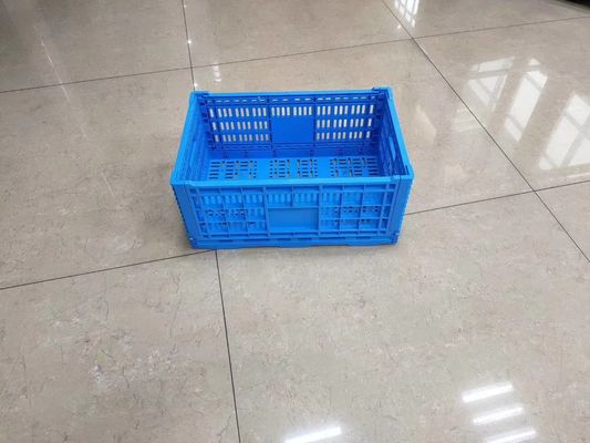 Вертикальный штабелировать ящики корзины перехода свежих продуктов клетей пластмассы фрукта и овоща с отверстиями
