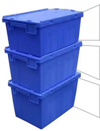 Подгонянный логотип печатая пластиковые прикрепленные контейнеры крышки/PP Tote коробки
