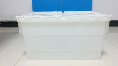 Емкость загрузки контейнеров крышки PP нормального размера пластиковая прикрепленная более высокая